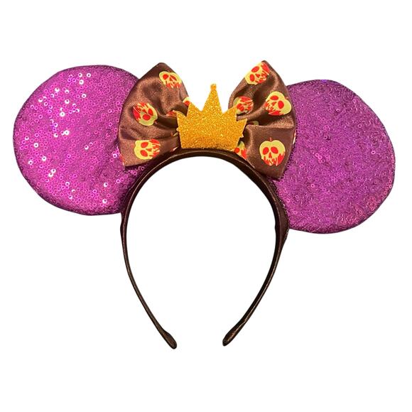 Disney Villains Evil Queen Minnie Ears - Picture 2 of 3